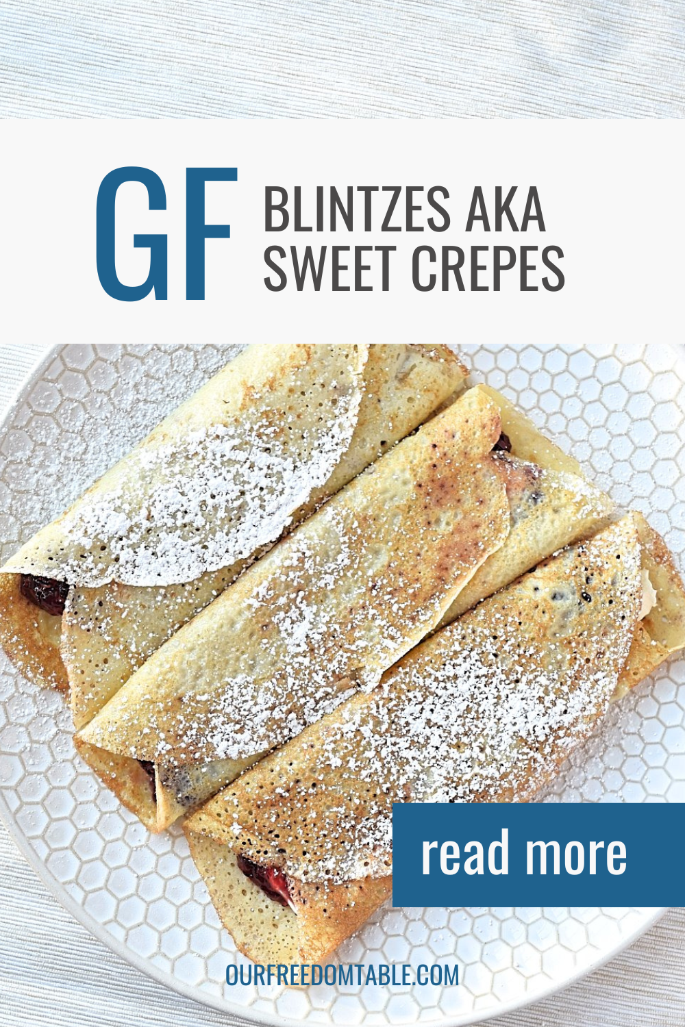 Pin image for gluten free blintzes aka sweet crepes