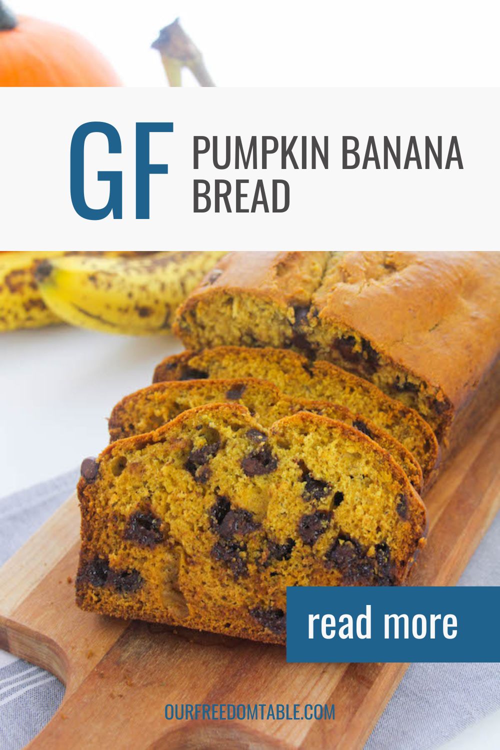gluten free dairy free pumpkin banana bread