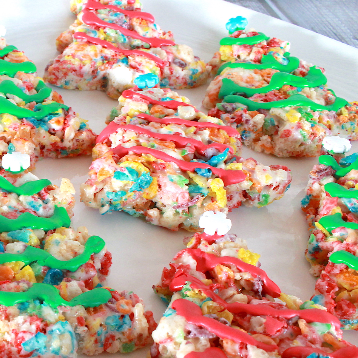 fruity pebble treats with coconut oil