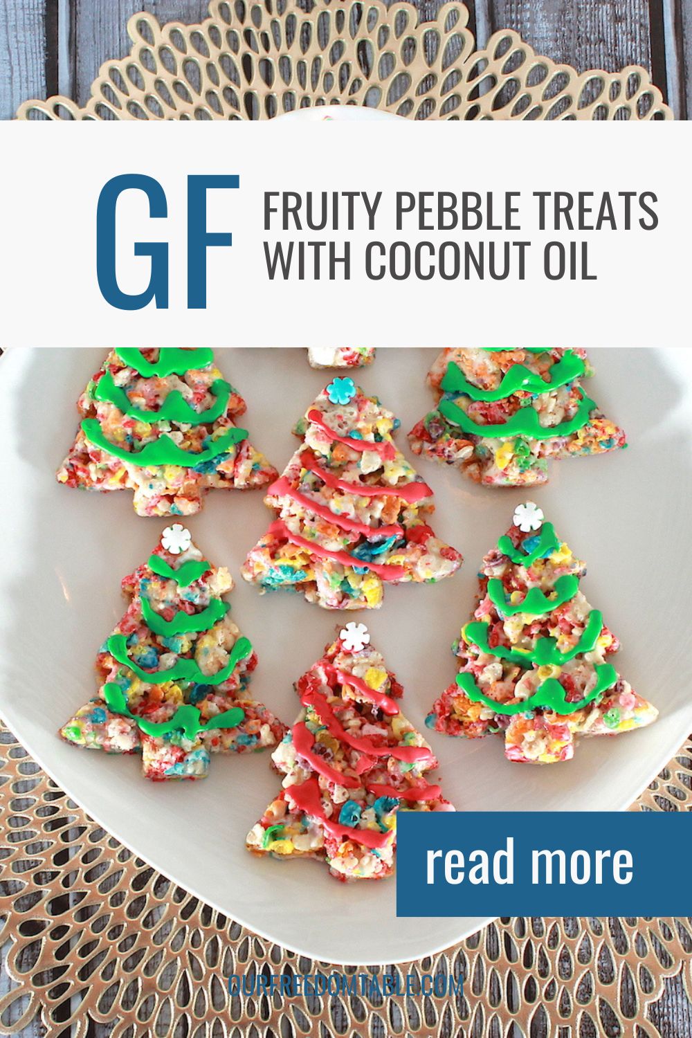 fruity pebble treats with coconut oil