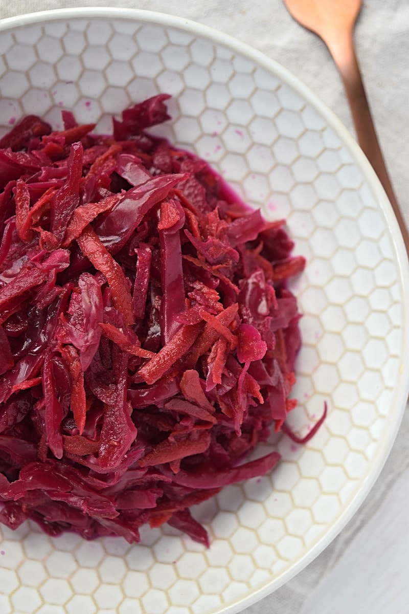 Red Sauerkraut with beets and carrots