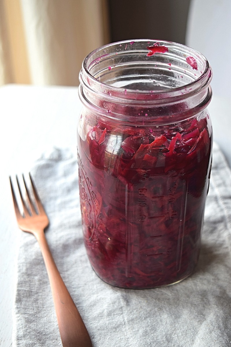 Red Sauerkraut with beets and carrots