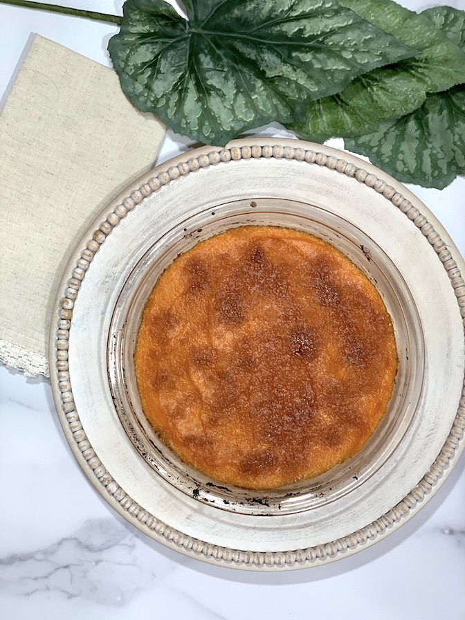 sweet potato pie vegan crustless