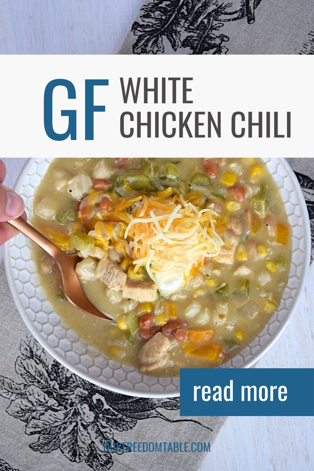 Pin image for white chicken chili